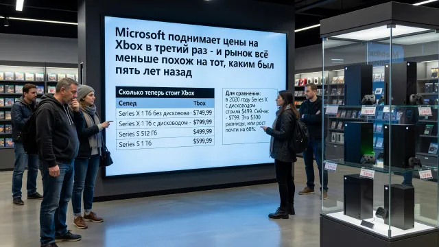 Xbox снова дорожает. Конец эпохи дешёвых консолей?