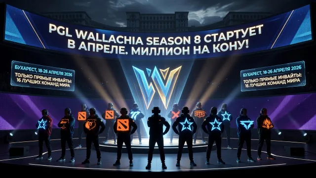 PGL Wallachia Season 8 стартует в апреле. Миллион на кону!